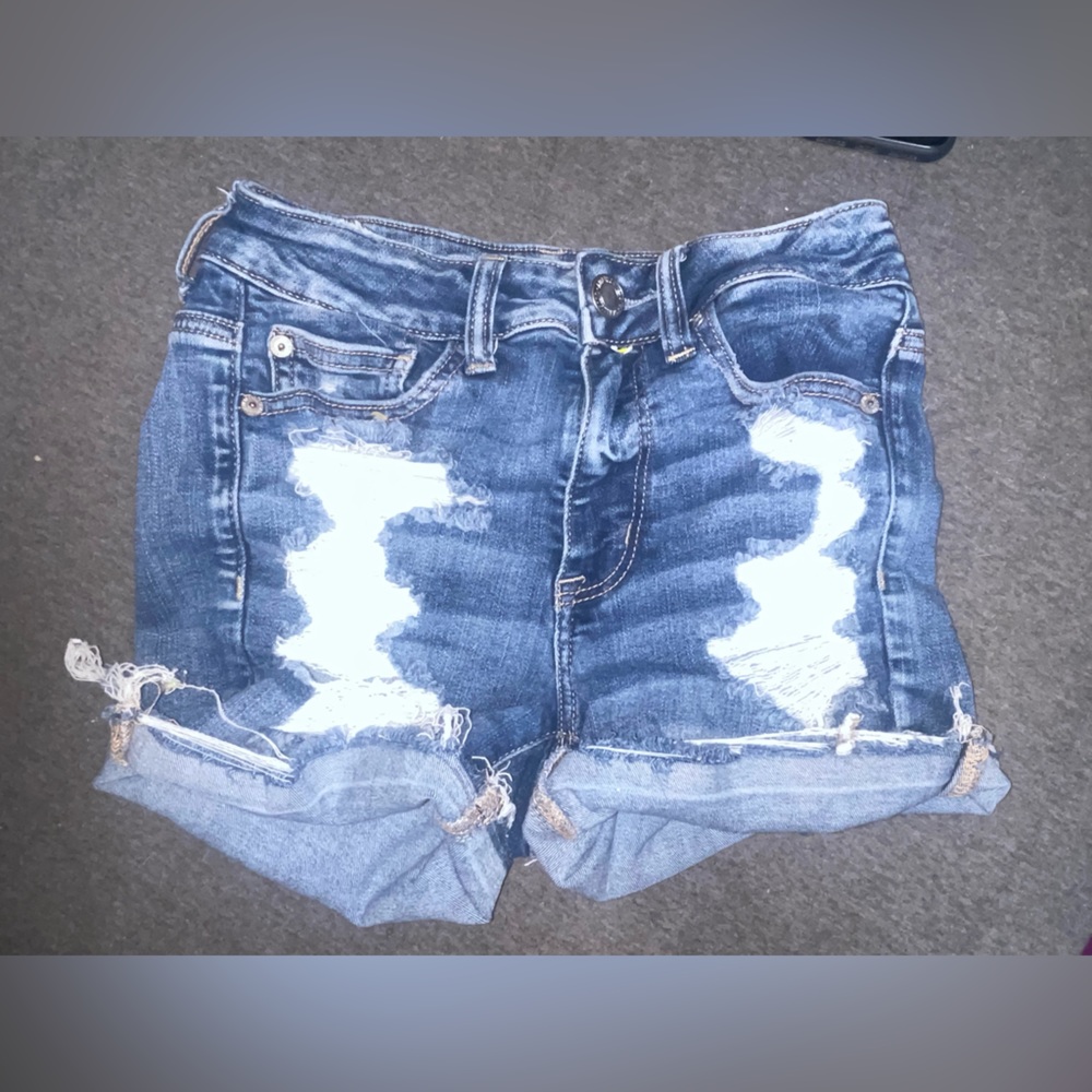 American eagle jean shorts
